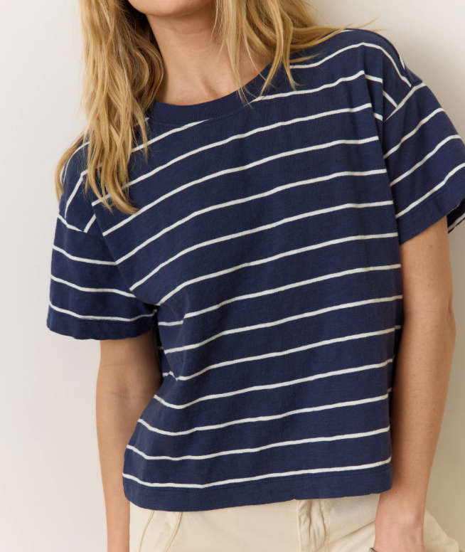 Marine Layer_Sadie_Vintage_Slub_Crop_Tee_in_Navy/White_Stripe4