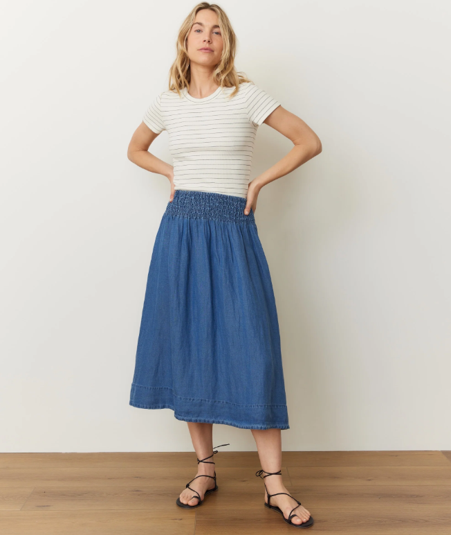 Marine Layer_Bea_Chambray_Midi_Skirt_in_Medium_Wash1