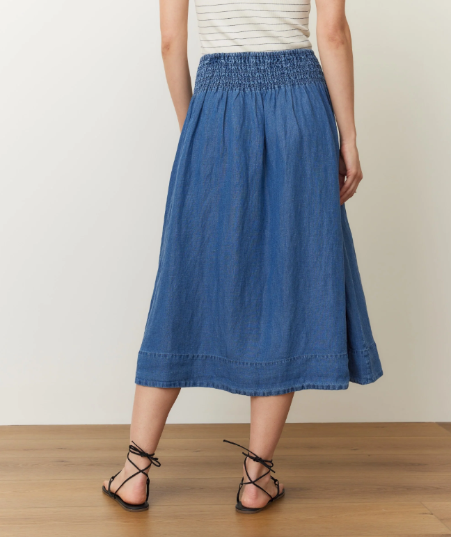 Marine Layer_Bea_Chambray_Midi_Skirt_in_Medium_Wash3